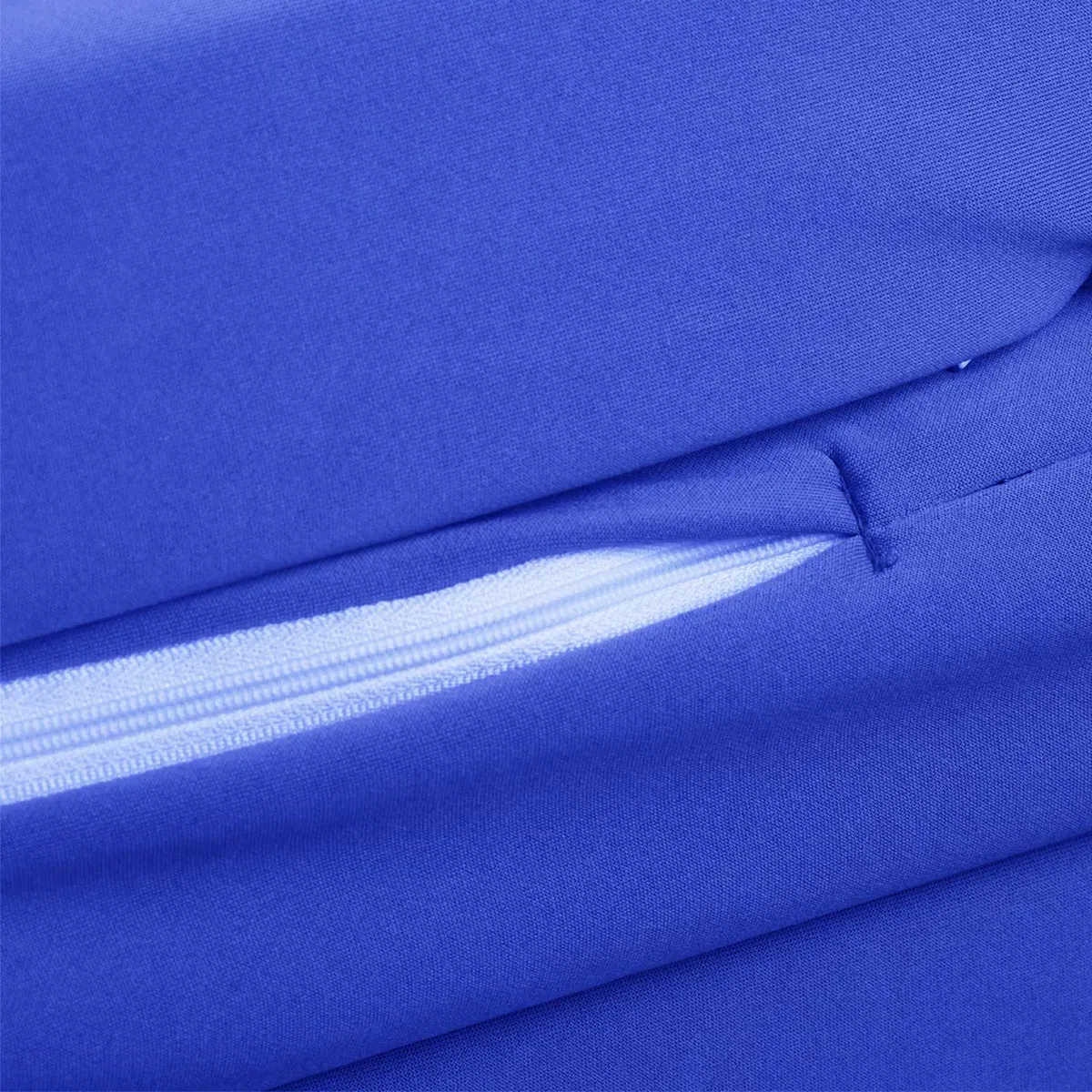 PEKITAS Składany materac podróżny 60 x 120 cm; grubość 6 cm – zmywalny, oddychający, nie toksyczny, ciemnoniebieski, pokrowiec, wyprodukowano w Hiszpanii