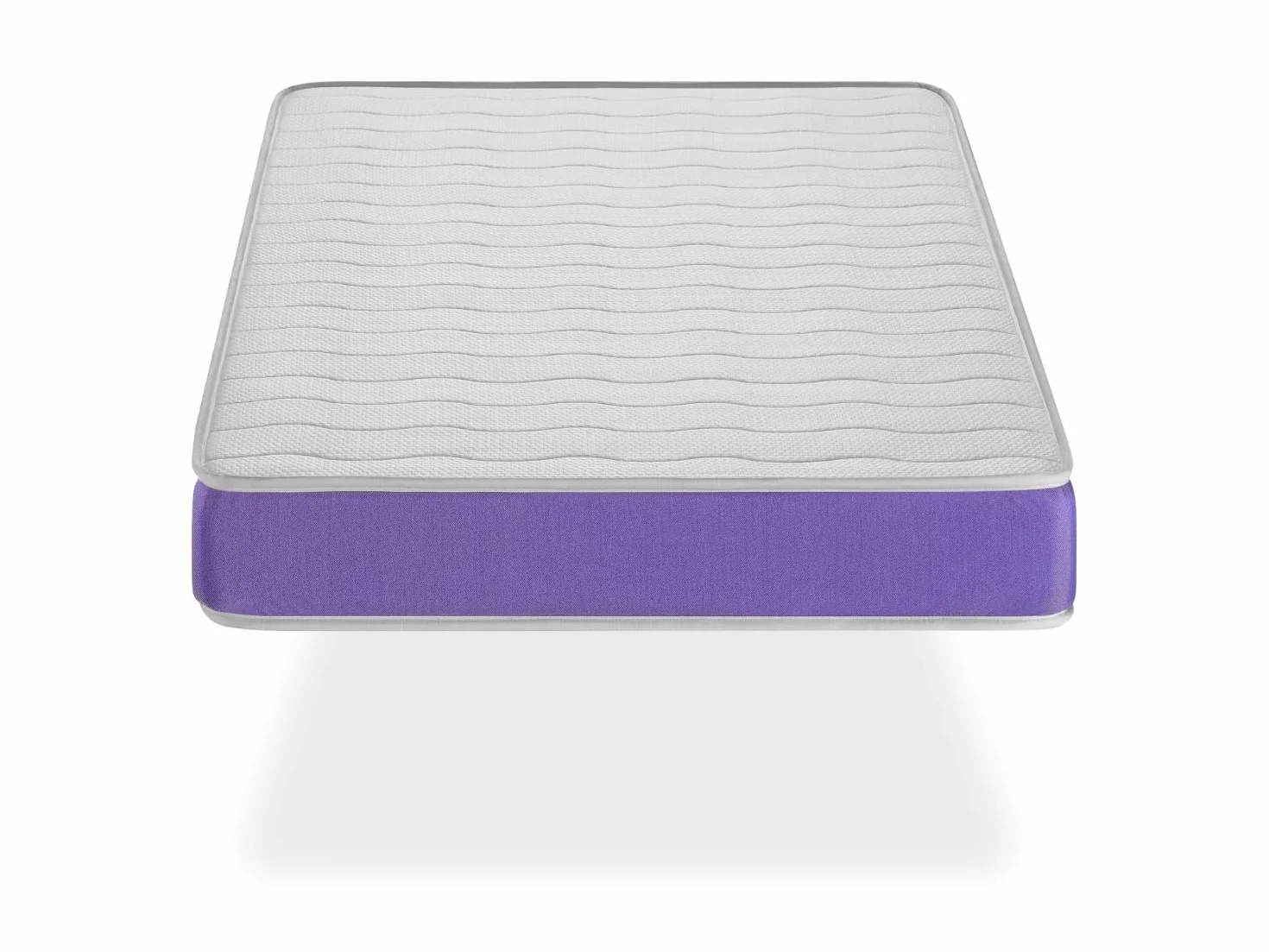 Materac dziecięcy 67X137 Velvet Blue Pianka, Grubość 11 CM Oddychający i ergonomiczny. Idealny dla niemowląt
